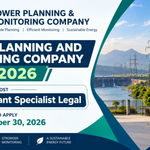 Assistant Specialist Legal Job-Power Planning and Monitoring Company (PPMC)