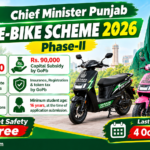 Chief Minister Punjab E-Bike Scheme 2026 Phase-II