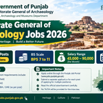 Directorate General of Archaeology Jobs 2026 – Apply Now