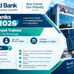 Allied Banks Job 2026 - Management Trainee Information Technology