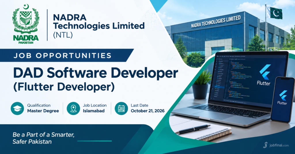 NADRA Technologies Limited Jobs 2026