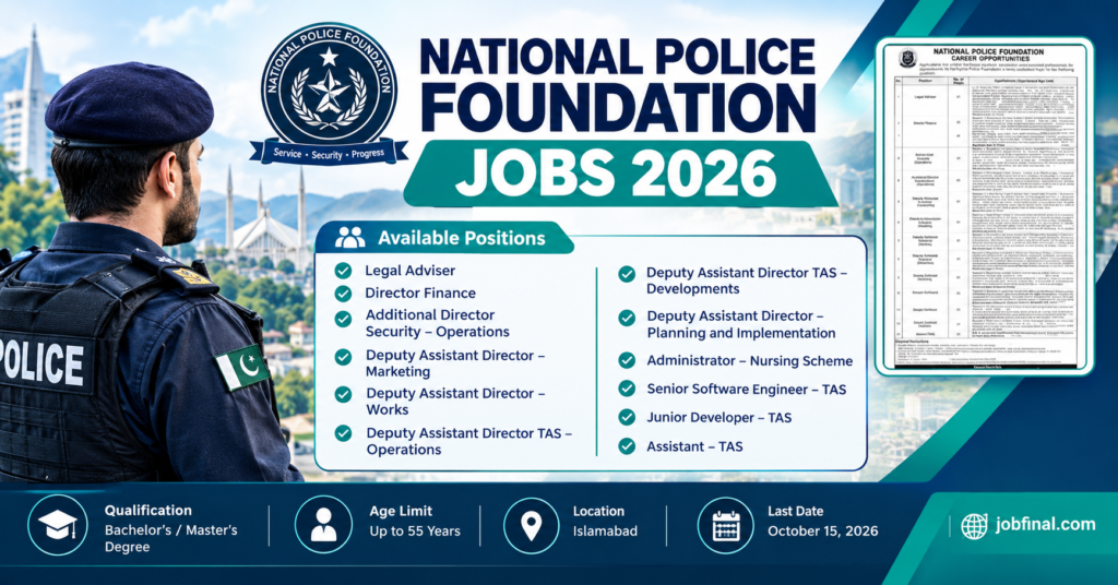 National Police Foundation Jobs 2026