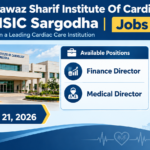 Nawaz Sharif Institute Of Cardiology NSIC Sargodha Jobs 2026