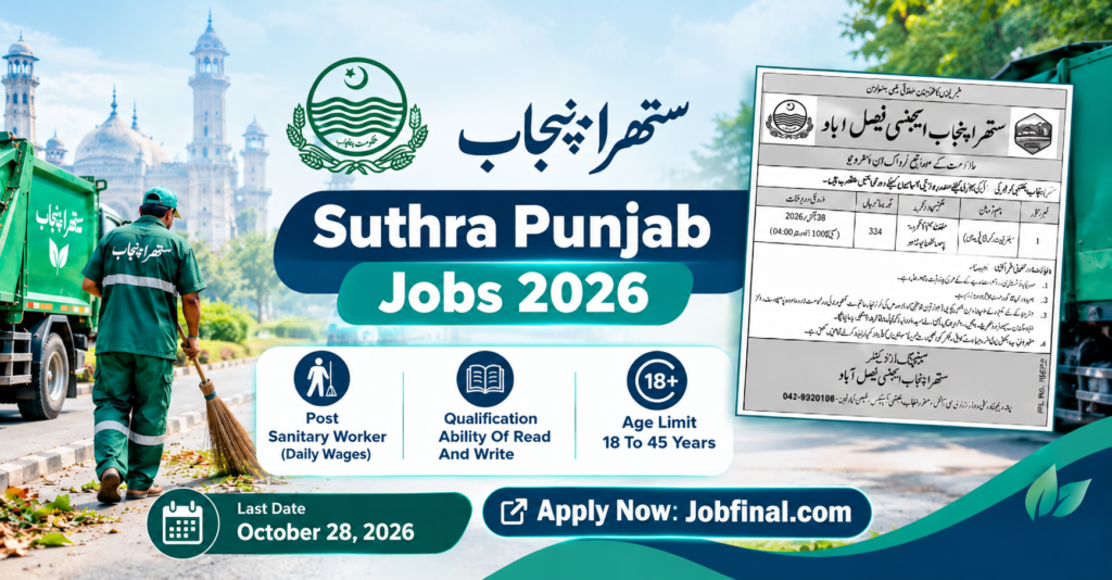 Suthra Punjab Jobs 2026